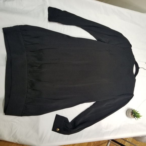 BREAD AND BUTTER tunic dress blouse ruffle tie design - Picture 12 of 12